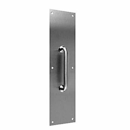 Placa jaladera 4" x 16" acero inoxidable Imperial USA