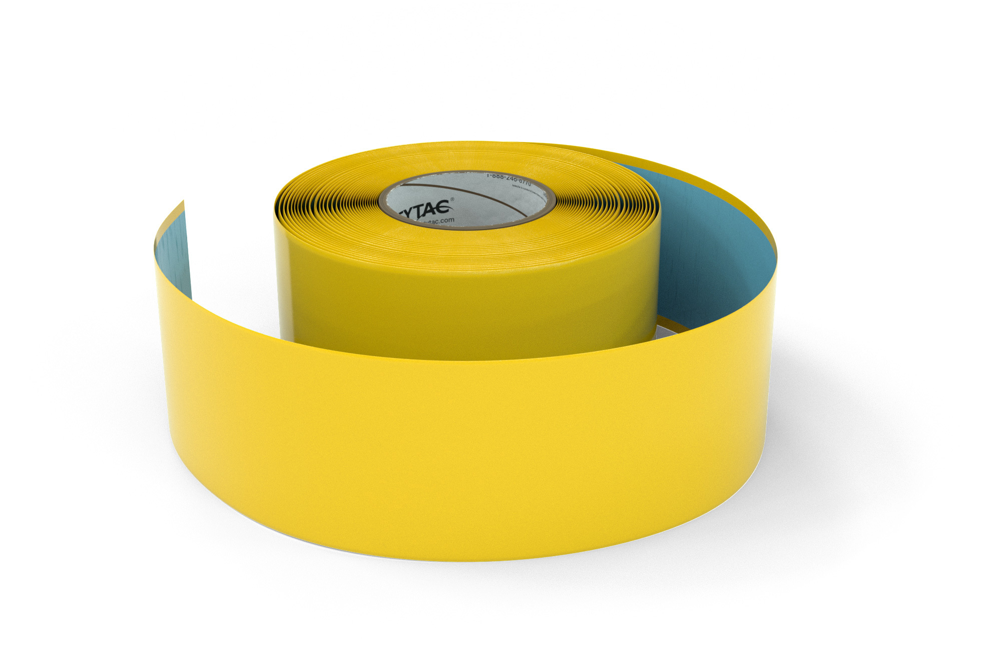 Cinta para delimitar SafetyTac 4" Amarilla (100 Pies) - Image 2