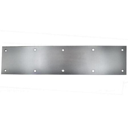 Placa de Pateo 10" x 34" acero inoxidable Imperial USA